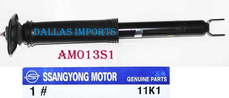 AM013 - AMORTECEDOR TRASEIRO DA SSANGYONG KORANDO 2010/...