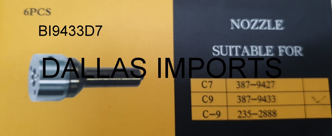 BI9433D7 - BICO INJETOR CATERPILLAR  C9 PARA PORTA INJETOR 387-9433