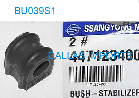 BU039S1 - BUCHA DA BARRA ESTABILIZADORA DIANTEIRA DA SSANGYONG KORANDO