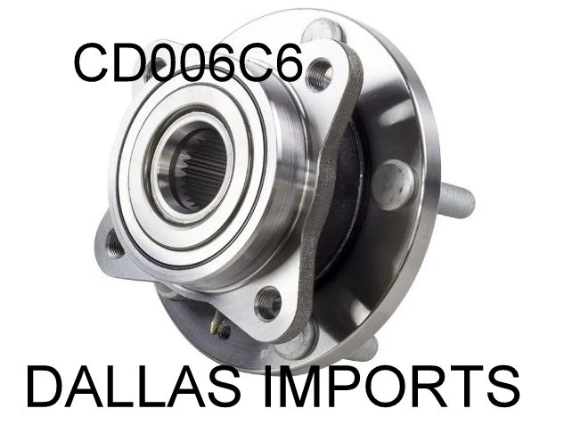 CD006C6 - CUBO RODA DIANTEIRO JAC J5 1.5 16V 4 FUROS 2011 ATÉ 2018/JAC J6 2.0 16V 4 FUROS 2011 ATÉ 2018