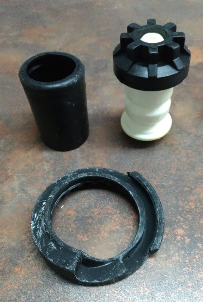 KB12 - KIT BATENTE AMORTECEDOR TRASEIRO DO CHERY CELER 2013/...