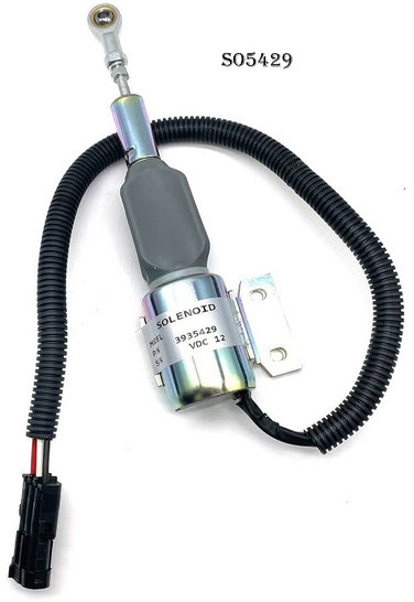 SO5429I2 - SOLENÓIDE DE PARADA -  12V - CUMMINS 5.9B-C MAQUINAS DE CONSTRUÇÃ #3935429   #SA-4755-12