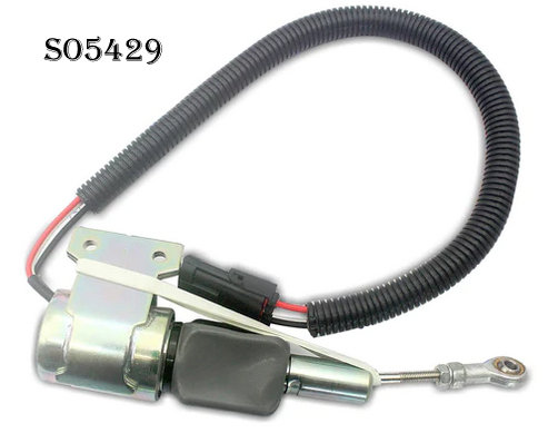 SO5429I2 - SOLENÓIDE DE PARADA -  12V - CUMMINS 5.9B-C MAQUINAS DE CONSTRUÇÃ #3935429   #SA-4755-12