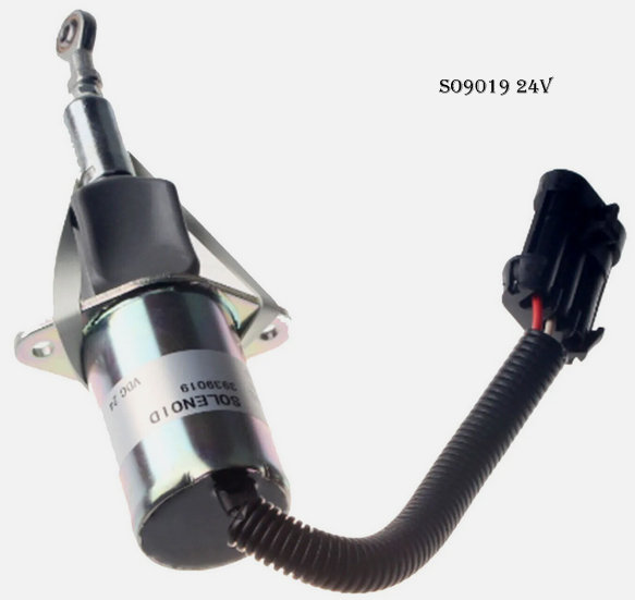 SO9019I2 - SOLENÓIDE DE PARADA -  CUMMINS: INDUSTRIAL, OFF ROAD, MINERAÇÃO HYUNDAI: 335CL ESCAVADEIRAS