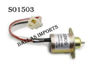 SO1503I2 - Válvula Solenoide de Parada Original Motor Yanmar TNV / TNE Grupo Geradores : YBG / YANMAR 4TNV88-DSA 4TNV88-GGE Escavadeiras Yanmar :Mini Carregadeira: MC70B Volvo / 4TNV84T-XVS